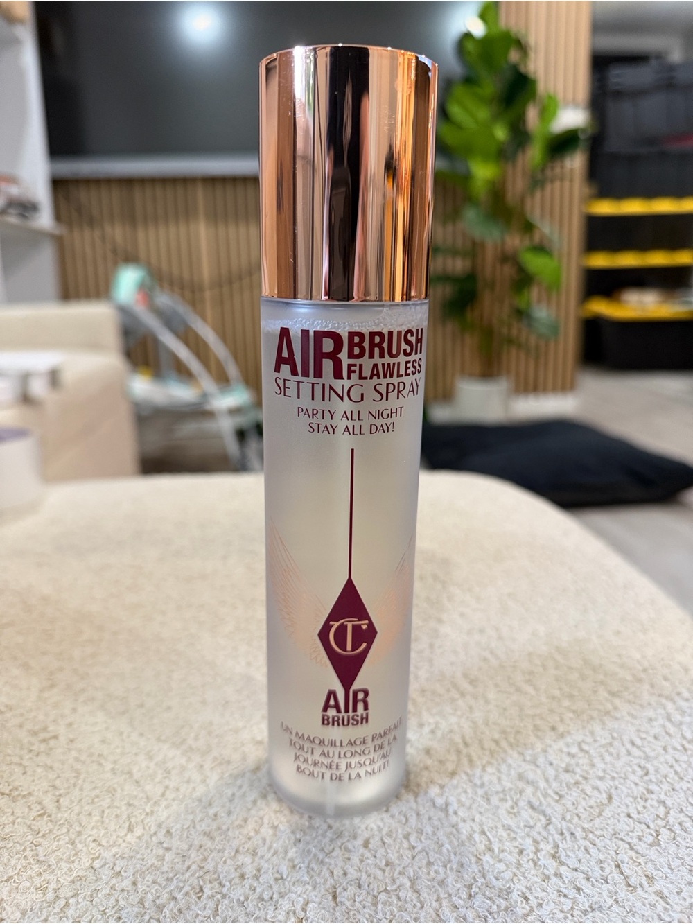 Charlotte Tilbury Airbrush Flawless Setting Spray - 6.76 Fl Oz - Jumbo Size NWOB